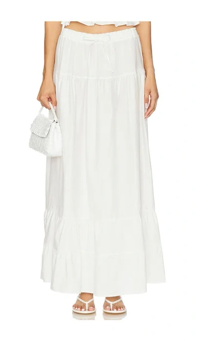 Peixoto Riley Maxi Skirt In White
