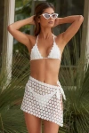 Peixoto Soa Tie Side Skirt Daisy Dream In White