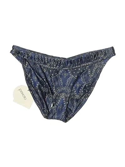 Pre-owned Peixoto Swimsuit Bottoms In Blue