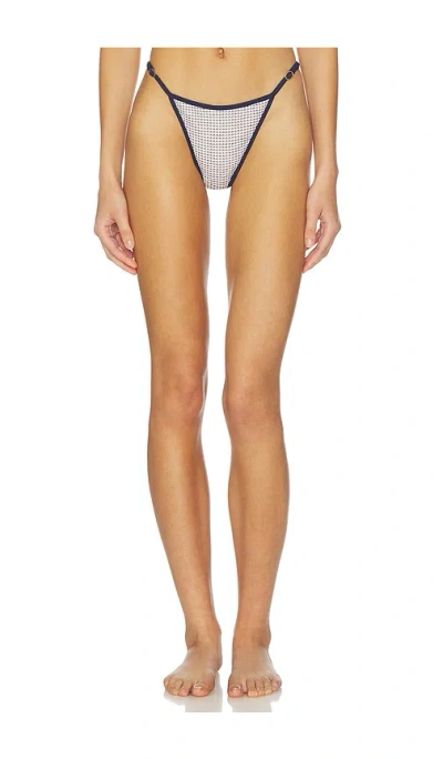 Peixoto Tinga Bikini Bottom In Gray
