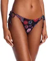 Peixoto Tonie Bikini Bottom - Exclusive In Black Botanical