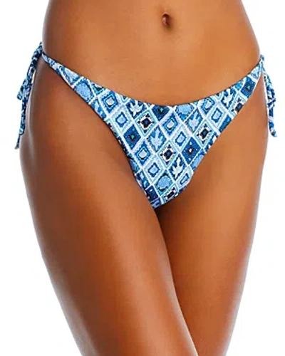 Peixoto Tonie Seashell Print Bikini Bottom - 100% Exclusive In Blue City
