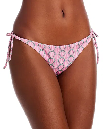 Peixoto Tonie Seashell Print Bikini Bottom - Exclusive In Pink