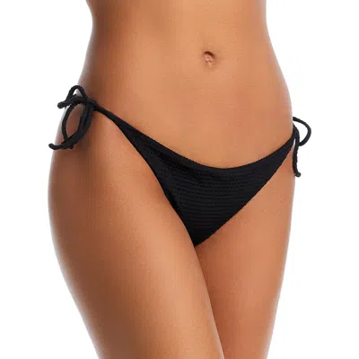 Peixoto Tonie Womens Side Tie Swim Bottom Separates In Black