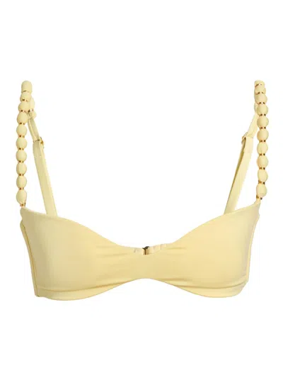 Peixoto Asher Bikini Top In Gold
