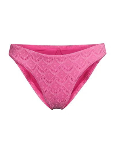 Peixoto Women's Bella Ombré Bikini Bottoms In Pink Athena