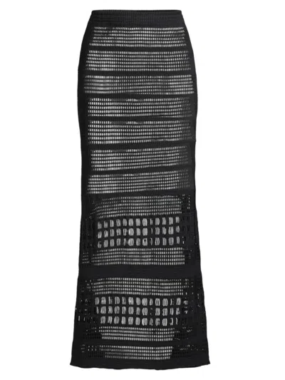Peixoto Women's Ellis Sheer Maxi Skirt In Tayrona Nights