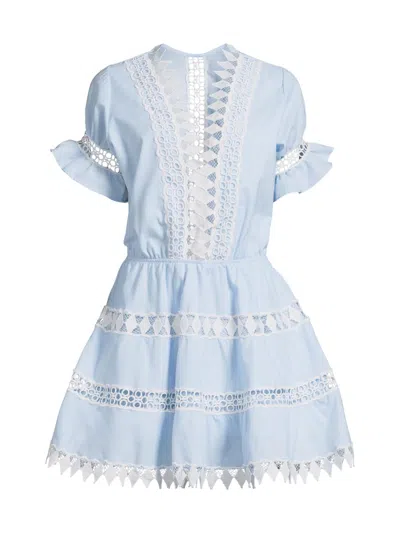 Peixoto Women's Ora Embroidered Mini Dress In Multi