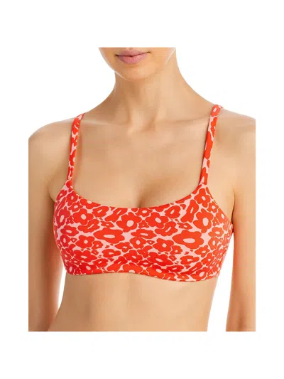 Peixoto Womens Printed Bikini Swim Top In Multi