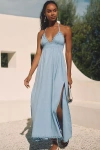 Peixoto Zoe Midi Dress In Blue