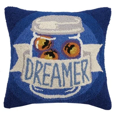 Peking Handicraft Dreamer Wool Throw Pillow