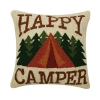 Peking Handicraft Explore Wool Throw Pillow