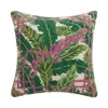 PEKING HANDICRAFT 'GORGEOUS' HOOK PILLOW IN GREEN