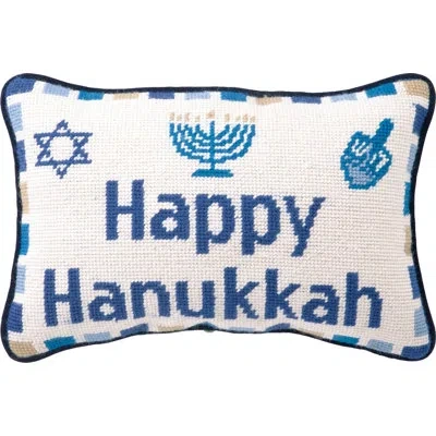 Peking Handicraft Happy Hanukkah Pillow