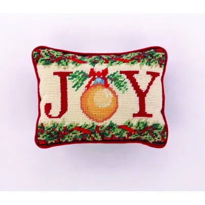 Peking Handicraft Joy Wool Lumbar Pillow