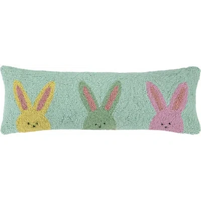 Peking Handicraft Three Peeps Lumbar Pillow
