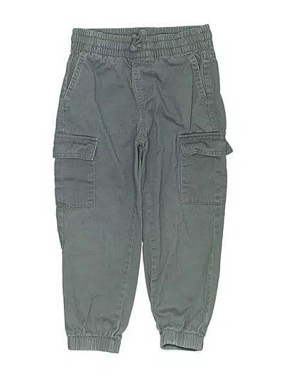Pre-owned Pekkle Kids' Cargo Pants In Green