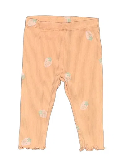 Pre-owned Pekkle Babies' Leggings In Yellow