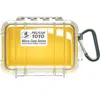 Pelican 1010 Micro Case  For Iphone, Cell Phone, Gopro, Camera, And More In Yellow
