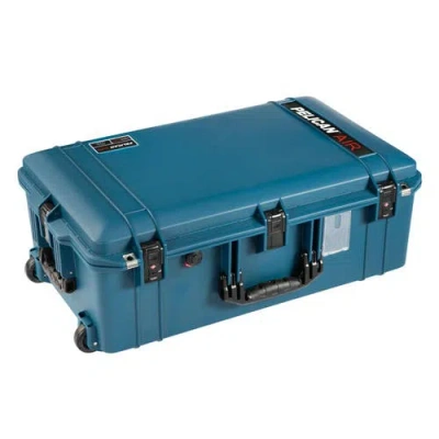 Pelican Air 1595  2 Wheeled Medium Hard Case Luggage In Blue