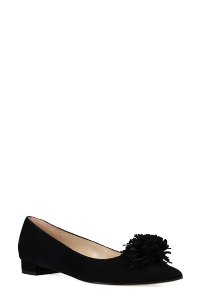 Pelle Moda Aaila Pointed Toe Flat In Black