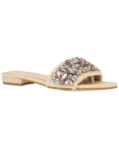 Pelle Moda Bayer 3 Fabric Sandal In Blue