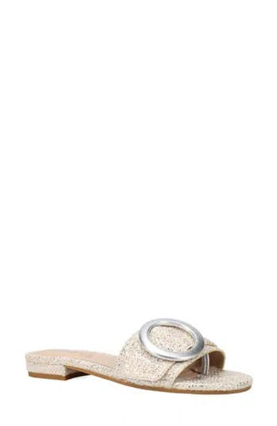 Pelle Moda Bianka Slide Sandal In Neutral