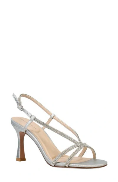Pelle Moda Bracen Slingback Sandal In Silver