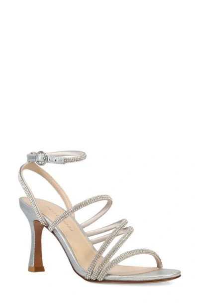 Pelle Moda Brenen Strappy Sandal In Silver
