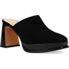 Shop Pelle Moda Dilani Platform Mule In Black