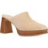 Pelle Moda Dilani Platform Mule In Neutral