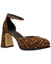 Pelle Moda Dolli Suede Pump In Animal Print