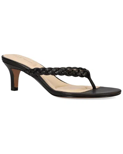 Pelle Moda Earlen Leather Sandal In Black