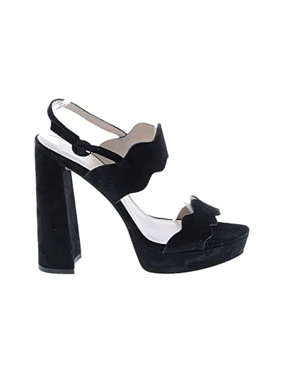 Pre-owned Pelle Moda Heels In Black
