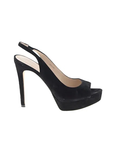 Pre-owned Pelle Moda Heels In Black