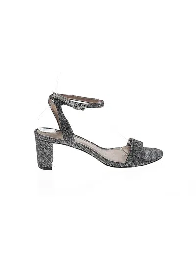 Pre-owned Pelle Moda Heels In Silver
