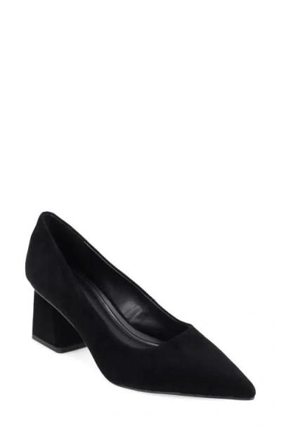 Pelle Moda Inell Pointed Toe Pump In Black
