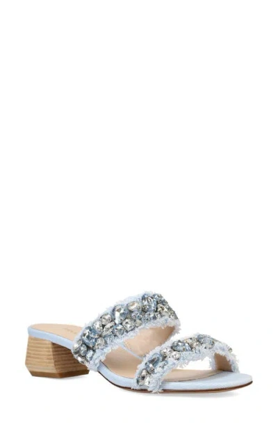 Pelle Moda Iona 2 Sandal In Light Blue