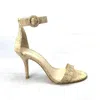 PELLE MODA KALLIE HIGH HEELS IN WHITE WASHED CORK