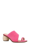 Pelle Moda Lahni Slide Sandal In Hyper Pink