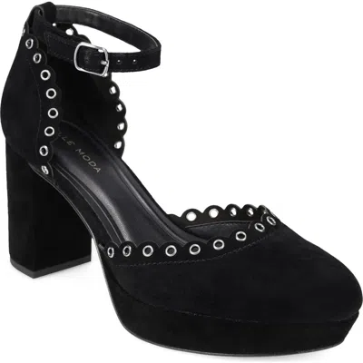 Pelle Moda Leana Platform Pump In Multi