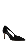 Pelle Moda Libby Pointed Toe Pump In Black