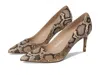 Pelle Moda Lizel 2 Pointed Toe Pump In Animal Print