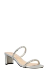 Pelle Moda Mirra Slide Sandal In Silver