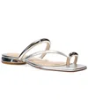Pelle Moda Ondra Leather Sandal In Metallic