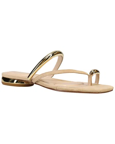Pelle Moda Ondra Suede Sandal In Brown