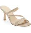 Pelle Moda Ostin Heel In Gold In Beige