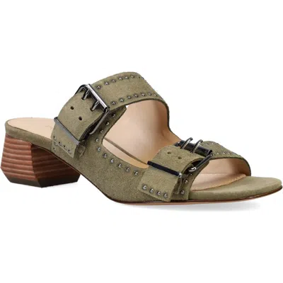 Pelle Moda Tiala Slide Sandal In Olive