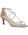 Pelle Moda Ura Leather Sandal In Silver