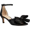 Pelle Moda Utika Ankle Strap Kitten Heel Sandal